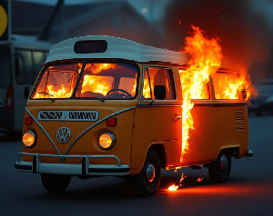 Палаючі маршрутки – дзеркало транспортної кризи України